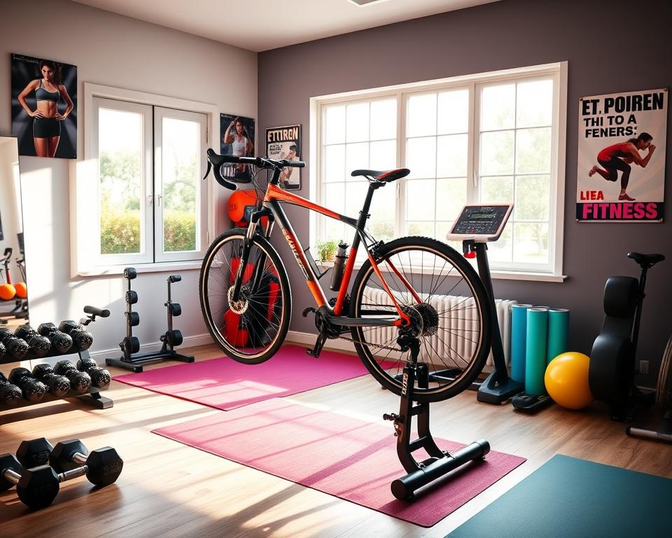 turn bike into stationary bike